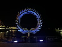 「水の週間」に合わせて3施設がブルーにライトアップ　香川