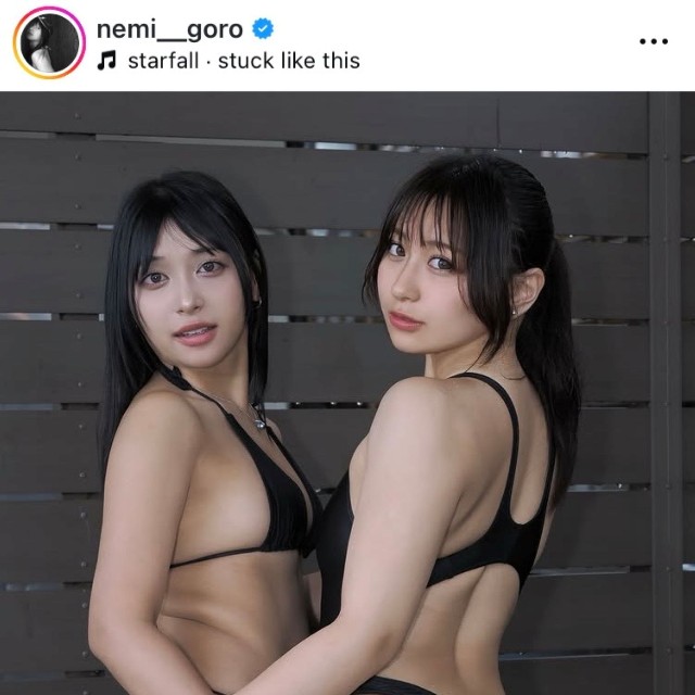 椚マイカ インスタグラム(@nemi__goro)より