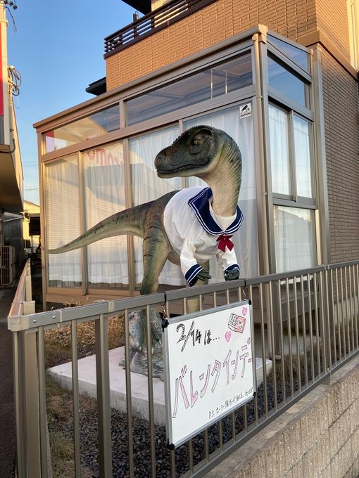 特に好評だったのはバレンタインデーに着た“セーラー服“／魚の目（Lv.35）さん（@uonome5150）提供