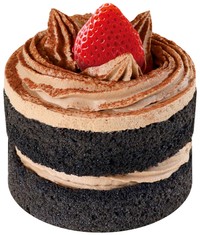 真っ黒ショートケーキ