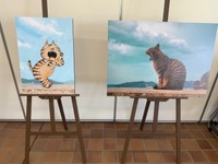 みやもとゆうきさんの写真とミヤモトサトミさんのイラスト