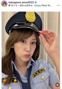 中川安奈アナウンサーのインスタグラム＠nakagawa.anna1022より
