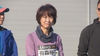 有森裕子さん（女子マラソン）