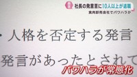 仙台中央卸売市場の食肉部門運営会社で社長がパワハラか　１０人以上が退職