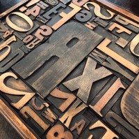 こちらは木で作られた「木活字」（画像提供：印刷博物館）