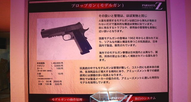 モデルガンとはいえ扱いと管理は実銃とほぼ同じプロップガン