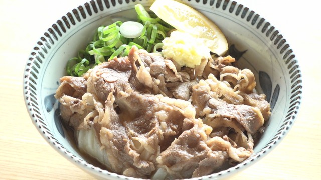 手打ちうどん 清水屋／肉ぶっかけ