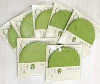 オリーブ和紙コースター（アイモス提供）