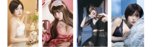 2枚セット　PGブラ　益若つばさモデル　未使用 🍭 益若つばさ、可愛らしくもセクシーな世界観で魅せる！ ナイトブラ