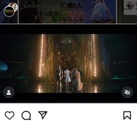 見覚えのあるキャラたちが登場＝映画「ウィキッド」のインスタグラム＠wickedmovieより