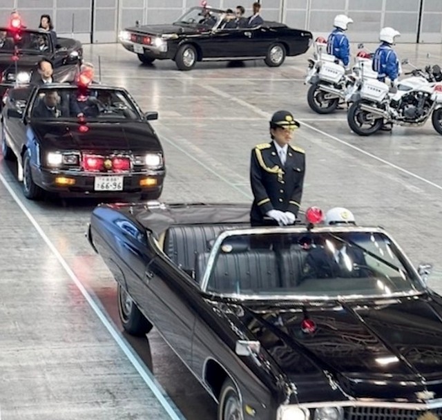2026年1月13日に千葉県、幕張メッセにて開催された「令和8年度 千葉県警察年頭視閲式」（画像提供：ゆるふわ怪電波☆埼玉さん）