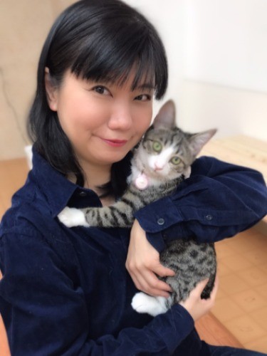 西坂社長と好奇心旺盛な「ちゃん」