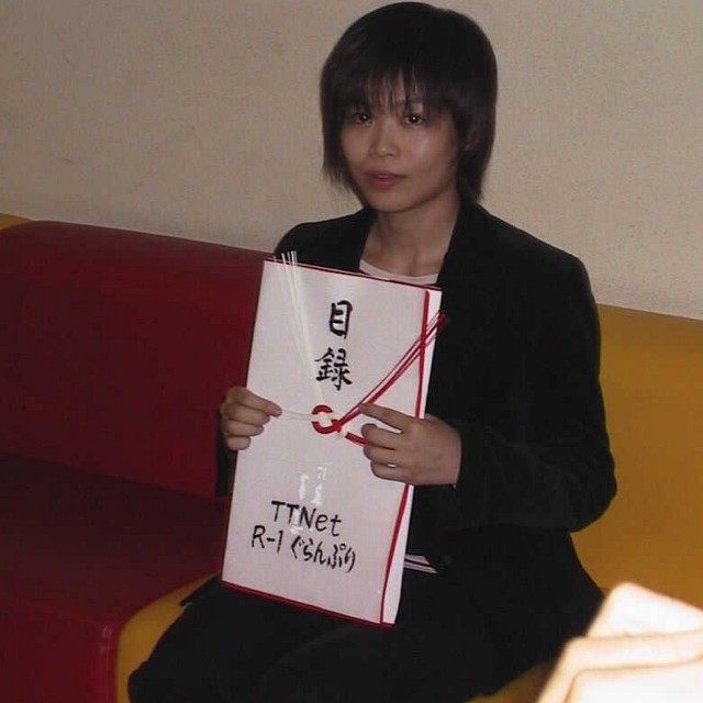 「R―1ぐらんぷり2002」で優勝しただいたひかる