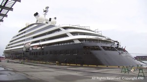 外国クルーズ船が仙台港に寄港　２０２５年度はこれまでで最も多い８隻が寄港予定