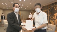 私鉄香川県連合会が香川県の浜田知事に要望書を提出