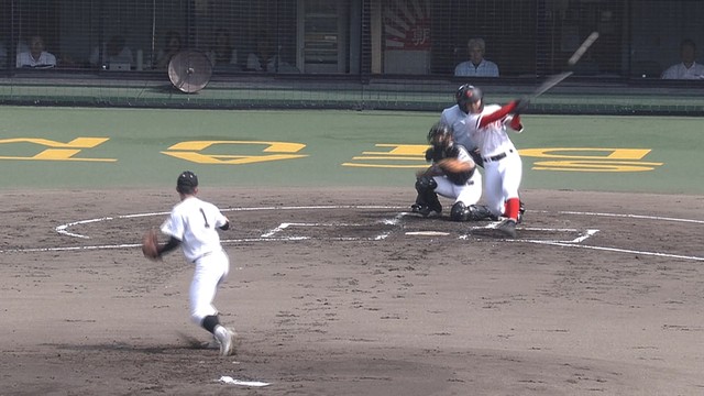おかやま山陽が2年連続のベスト4　笠岡商は終盤粘るも及ばず【夏の高校野球 岡山大会】22日