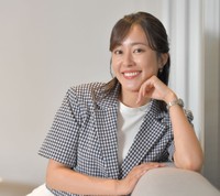 前田春香アナウンサー（撮影・出月俊成）
