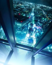 名古屋のビルが攻殻機動隊の世界観すぎる！（提供：はるはらさん）