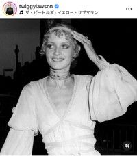 ツイッギーのインスタグラム＠twiggylawsonより