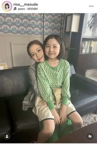 増田梨沙インスタグラム＠risa__masudaより