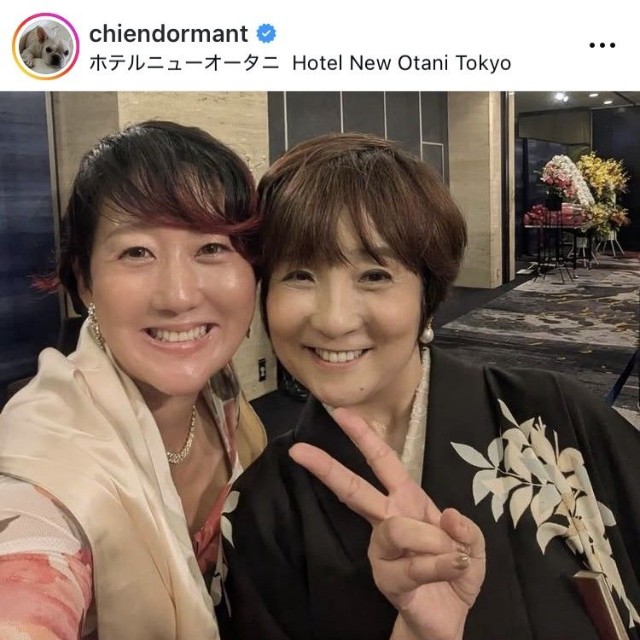 藤田朋子インスタグラム＠chiendormantより