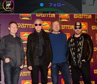 レッド・ツェッペリンの（左から） ジョン・ポール・ジョーンズ、• ジミー・ペイジ、 ロバート・プラント、ジェイソン・ボーナム＝レッド・ツェッペリンのインスタグラム＠ledzeppelinより