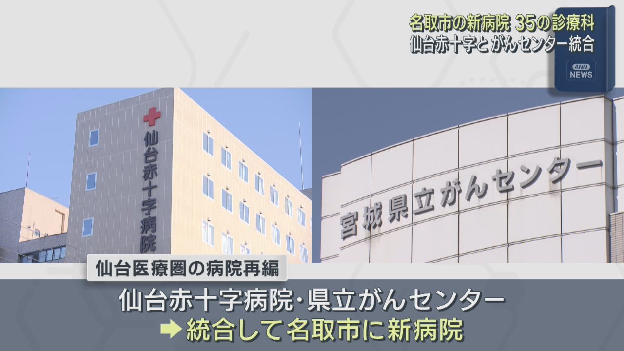 宮城県が名取市に整備する新病院の基本計画を公表　仙台医療圏の病院再編