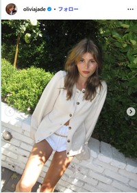 オリヴィア・ジェイドのインスタグラム@oliviajadeより