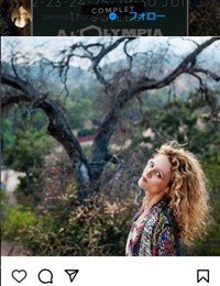 ヴァネッサ・パラディのインスタグラム＠vanessa.paradisより