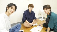 左から塚木さん、明石侑成（あかし・ゆうせい）さん石原月斗（いしはら・ゆえと）さん