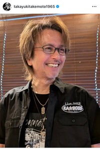 竹本孝之インスタグラム＠takayukitakemoto1965より