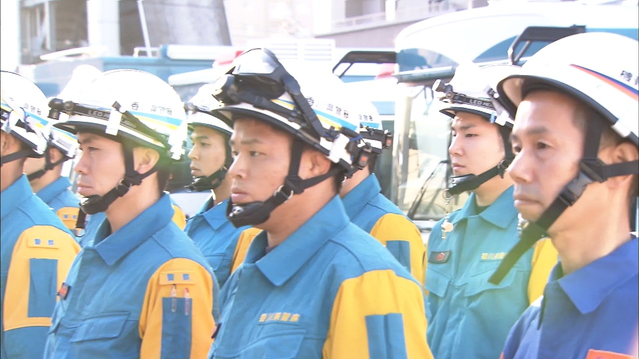 台風19号で千曲川氾濫の長野へ 香川県警 緊急援助隊が出発 | KSB
