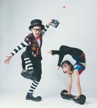 道化師LOTOさんと娘のはんなちゃん／投稿主提供