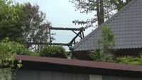 全焼した住宅　岡山・美咲町中垪和