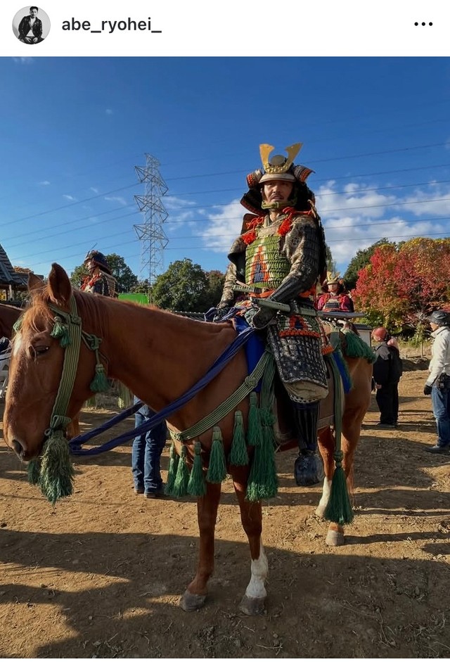 阿部亮平インスタグラム＠abe_ryohei_より