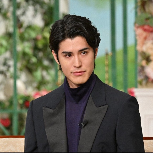 「徹子の部屋」   寛一郎＝テレビ朝日提供