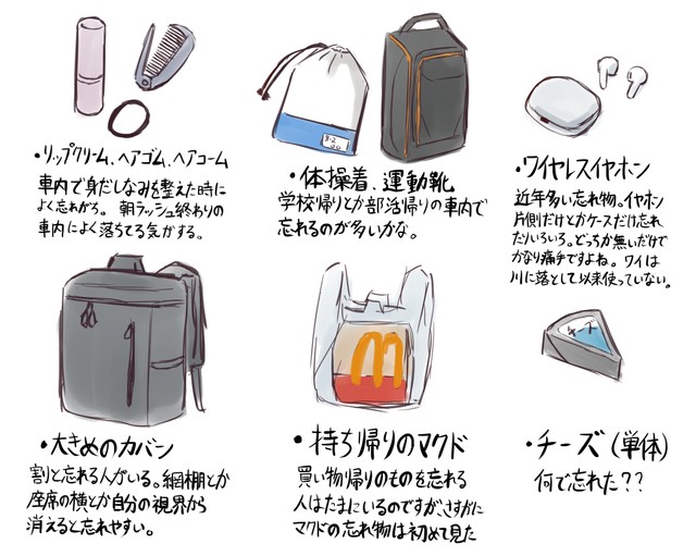 持ち帰りマクドナルドや単体のチーズまで…（やまとじさん提供）