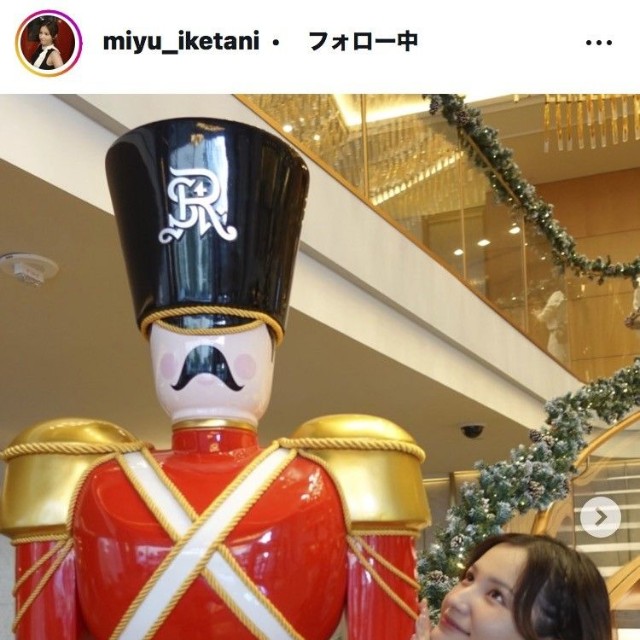 池谷実悠アナウンサーのインスタグラム＠miyu_iketaniより