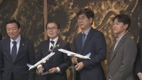 韓国のLCC格安航空会社・エアプサンが池田知事を表敬訪問　香川県庁