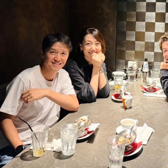 清水健さん「在阪局アナウンサー同期会」（本人の公式Xから）