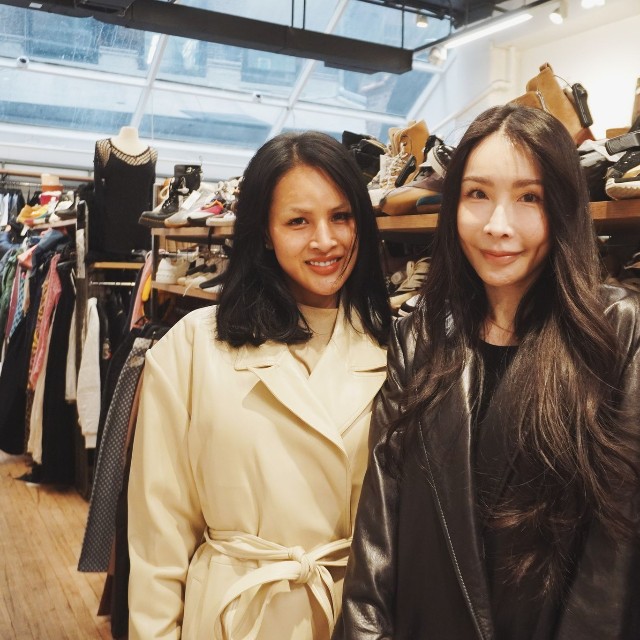 海外旅行をすると、その国にある「セカンドストリート」もチェックするという熱量の高いニューヨーク在住の2人組に遭遇