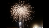 夜空を彩る500発の花火「大盆踊り大会」開催　岡山市