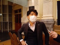 特別上映会を発案した三宅伸一氏（写真／宝水幸代）