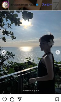 山本里菜アナウンサーのインスタグラム＠rinayamamoto_0622より