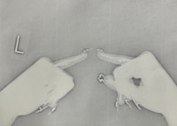 十字架が写っていてかわいい♡