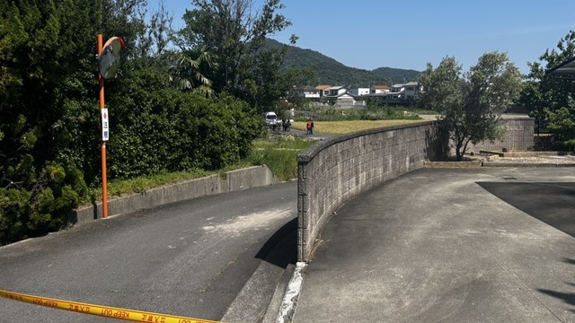 火事があった現場　高松市国分寺町
