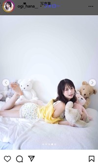 尾木波菜のインスタグラム＠ogi_hana__より