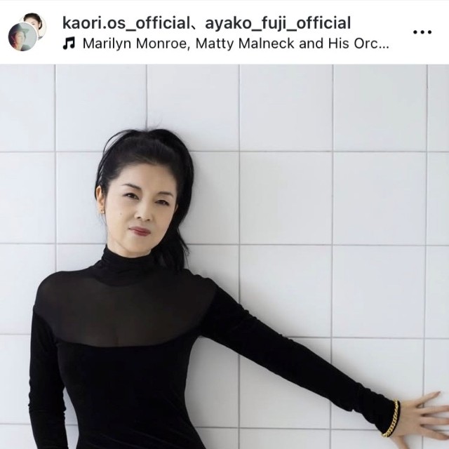 藤あや子インスタグラム(@ayako_fuji_official)より