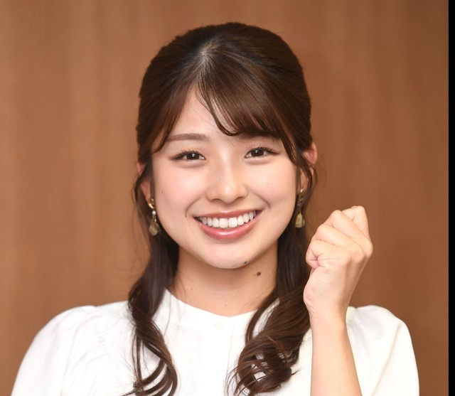 舘山聖奈アナウンサー(2024年）