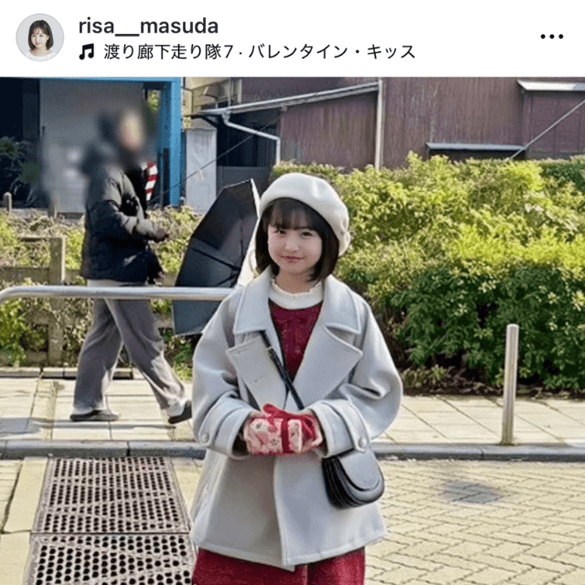 「『Idol Valentine Fes 2026』に増田セイント梨沙役として出演いたしました」（増田梨沙 (@risa__masuda)さんのインスタグラムより）